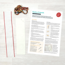 Festlige Venner - Bogm�rke broderikit