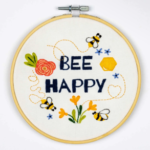 Bee Happy - broderikit
