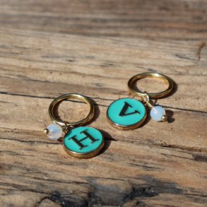 Hjre/Venstre EMALJE MARKR