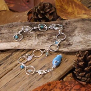 Assorteret - Justrbar LYSEBL strikkefisk