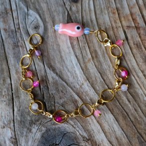 Justrbar LYSERD strikkefisk