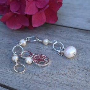 FERSKVANDSPERLE strikkefisk med lille forslvet blad