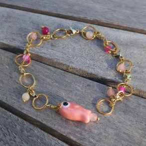 Justrbar LYSERD strikkefisk